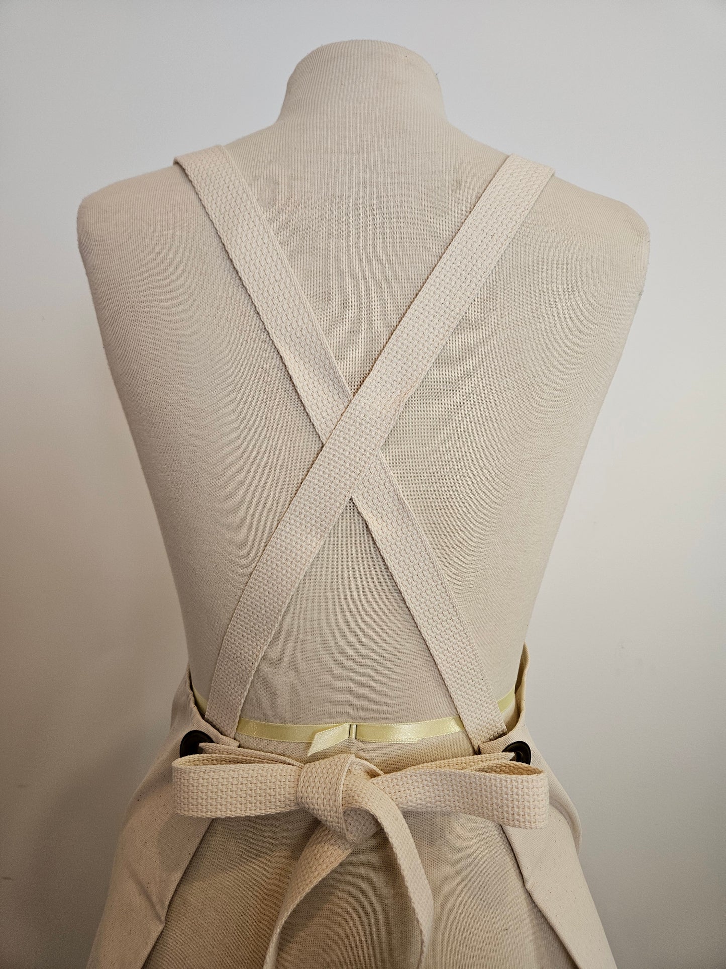 Hand-Printed Apron